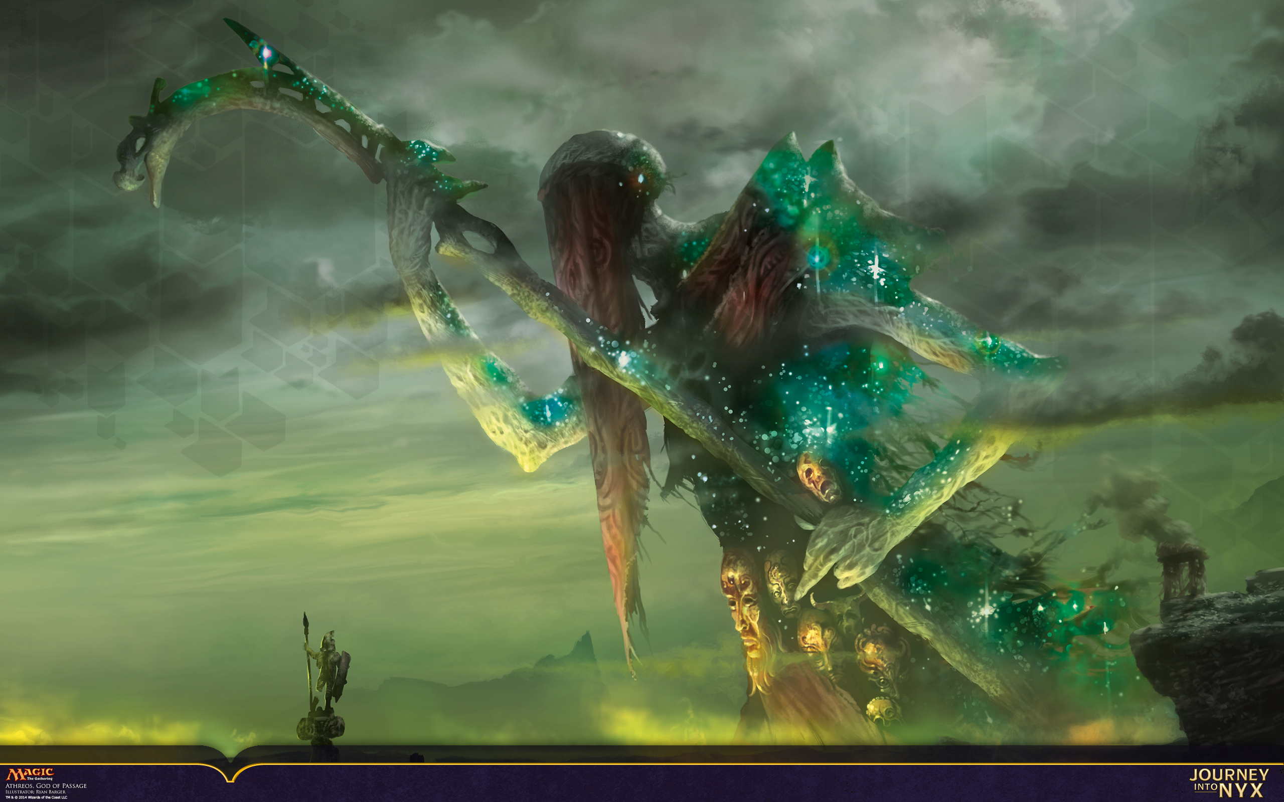 Wallpaper Of The Week Athreos God Of Passage Magic The Gathering