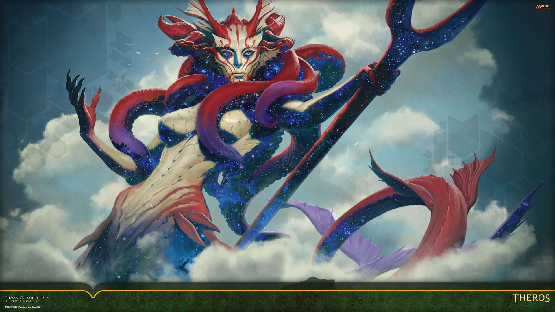 Wallpaper of the Week: Thassa, God of the Sea | MAGIC: THE GATHERING