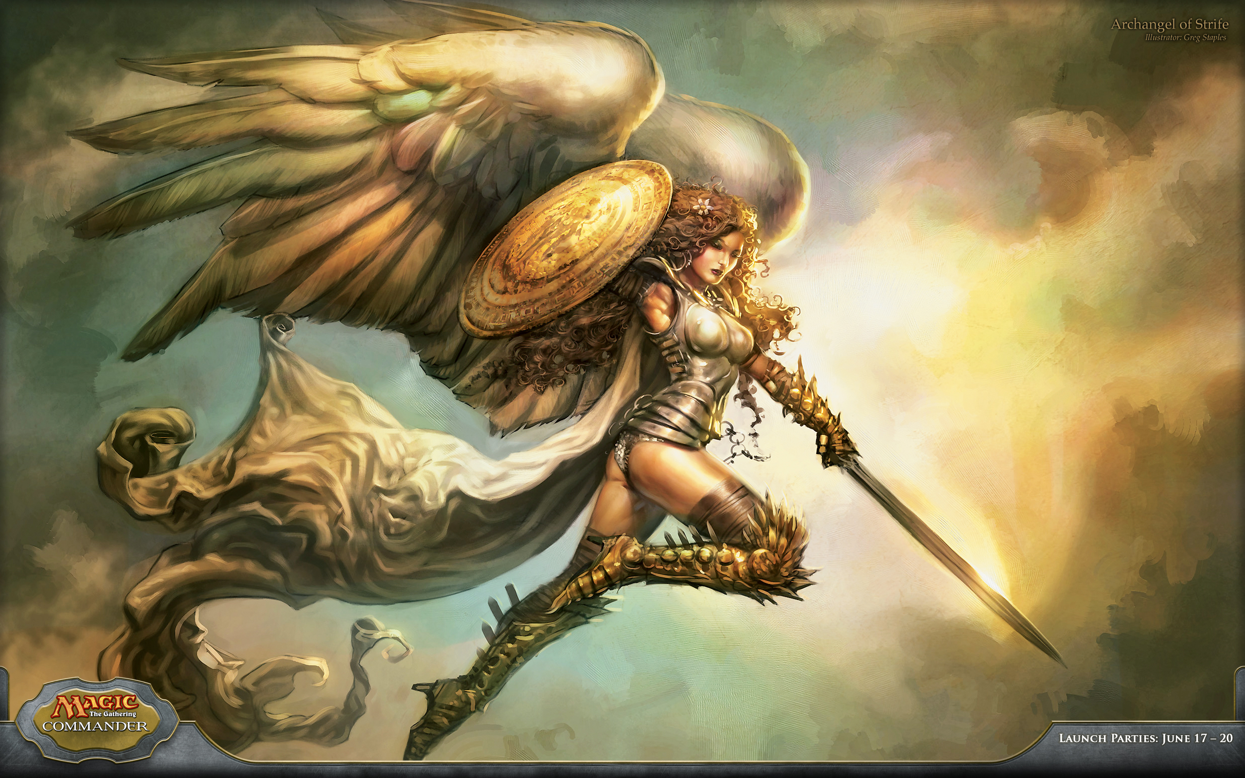 大きな羽の天使ｍｔｇ壁紙