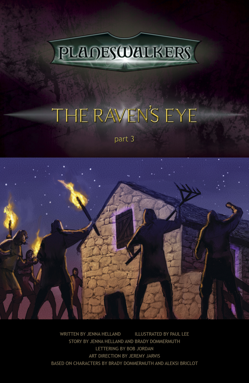 The Raven's Eye, Part 3: Title Page
