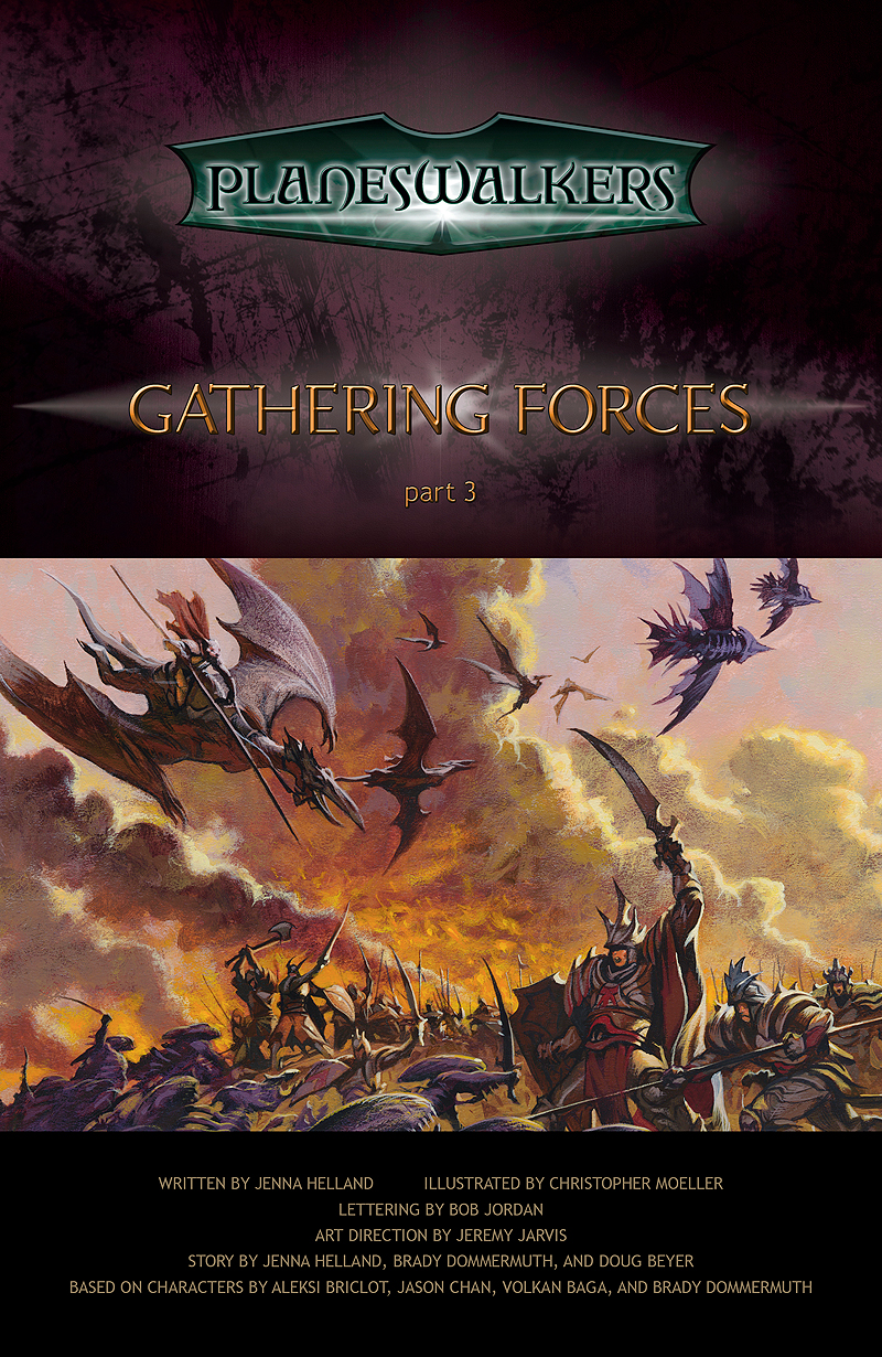 Gathering Forces, Part 3: Title Page