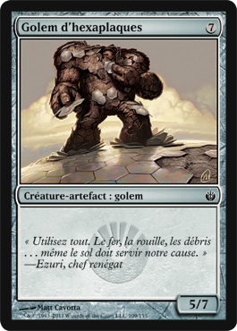Hexplate Golem