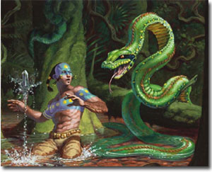 Mystic Snake, art by Daren Bader