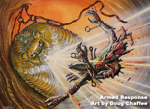 Armed Response art by Doug Chaffee