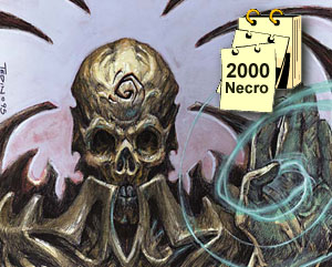 Necropotence is banned from Extended tournaments in 2000