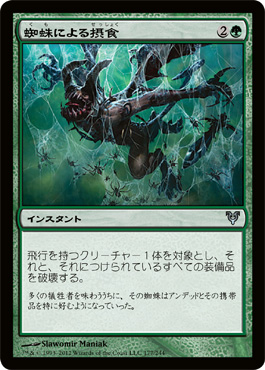 蜘蛛ã«ã‚ˆã‚‹æ‘‚食