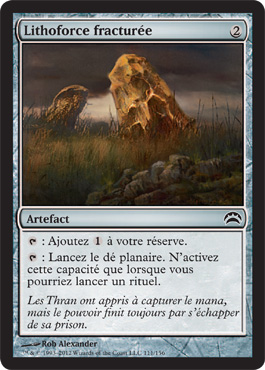 Lithoforce fracturÃ©e