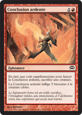 Conclusion ardente