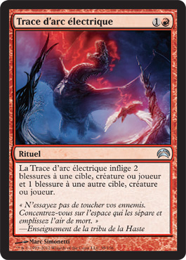 Trace d'arc Ã©lectrique