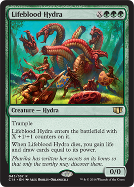 《生命線のハイドラ/Lifeblood Hydra》 [C14]