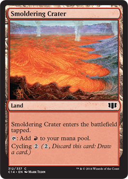 《薄煙の火口/Smoldering Crater》 [C14]