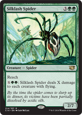 《絹鎖の蜘蛛/Silklash Spider》 [C14]