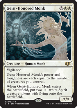 《霊誉の僧兵/Geist-Honored Monk》 [C14]