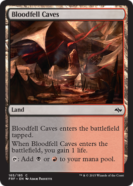 《血溜まりの洞窟/Bloodfell Caves》 [FRF]