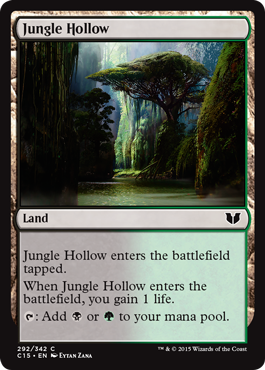 《ジャングルのうろ穴/Jungle Hollow》 [C15]