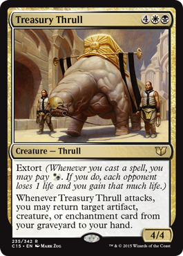 《宝庫のスラル/Treasury Thrull》 [C15]