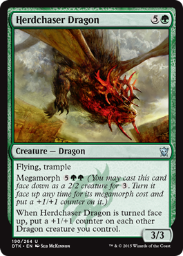 《群追いドラゴン/Herdchaser Dragon》 [DTK]