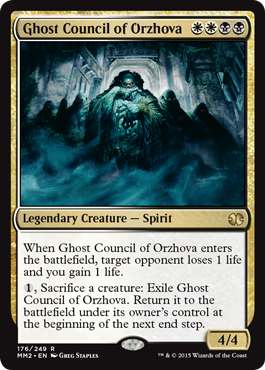 《オルゾヴァの幽霊議員/Ghost Council of Orzhova》 [MM2]