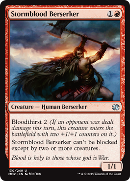 《嵐血の狂戦士/Stormblood Berserker》 [MM2]