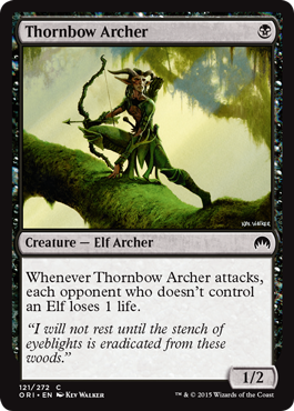 《茨弓の射手/Thornbow Archer》 [ORI]