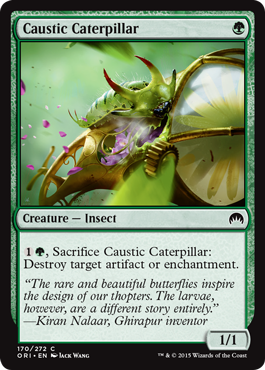 《苛性イモムシ/Caustic Caterpillar》 [ORI]