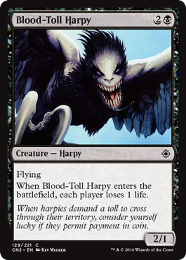 《血集りのハーピー/Blood-Toll Harpy》 [CN2]