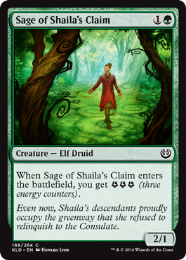 《シャイラ専有地の賢者/Sage of Shaila's Claim》 [KLD]