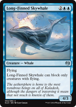 《ヒレナガ空鯨/Long-Finned Skywhale》 [KLD]