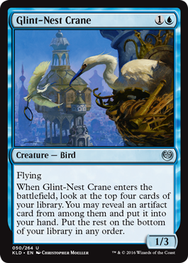 《光り物集めの鶴/Glint-Nest Crane》 [KLD]