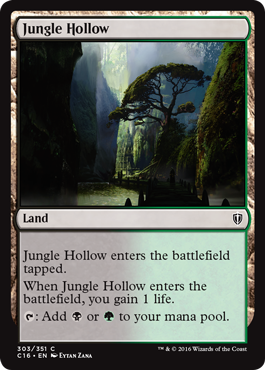 《ジャングルのうろ穴/Jungle Hollow》 [C16]