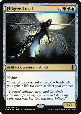 《金線の天使/Filigree Angel》 [C16]