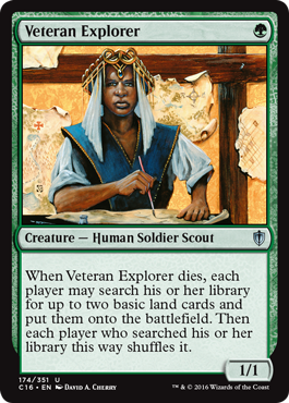 《老練の探険者/Veteran Explorer》 [C16]