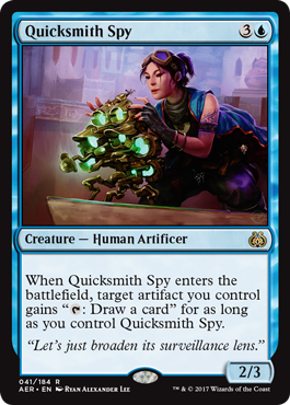 《速製職人のスパイ/Quicksmith Spy》 [AER]