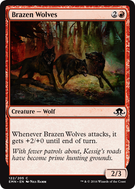 《猛々しい狼/Brazen Wolves》 [EMN]
