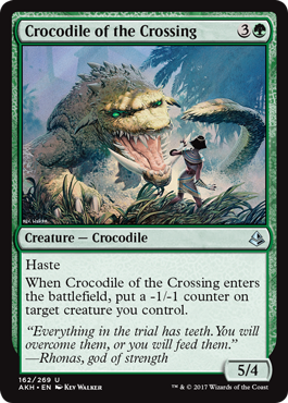 《横断地のクロコダイル/Crocodile of the Crossing》 [AKH]
