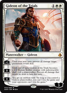 《試練に臨むギデオン/Gideon of the Trials》 [AKH]