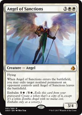 《賞罰の天使/Angel of Sanctions》 [AKH]