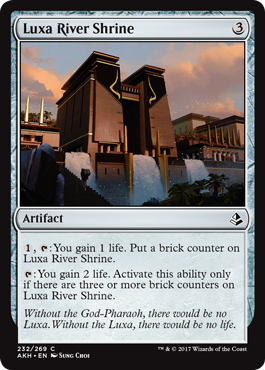 《ルクサ川の祭殿/Luxa River Shrine》 [AKH]