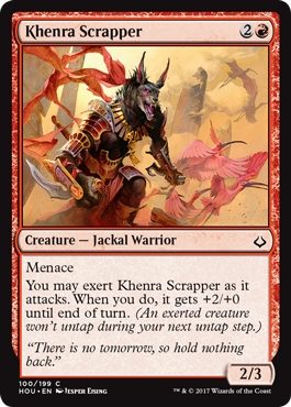 《ケンラの潰し屋/Khenra Scrapper》 [HOU]