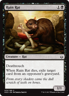 《廃墟ネズミ/Ruin Rat》 [HOU]