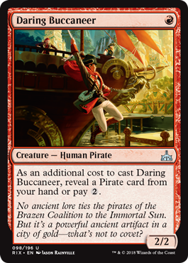 Rix Daring Buccaneer Magictcg