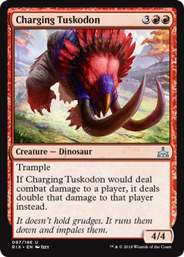 Charging Tuskodon