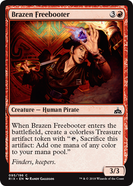 《鉄面連合の掠め取り/Brazen Freebooter》 [RIX]