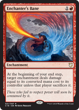 《結界師の破滅/Enchanter's Bane》 [C18]