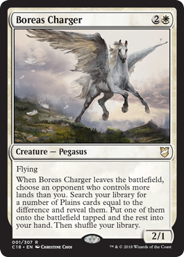 《ボレアスの軍馬/Boreas Charger》 [C18]