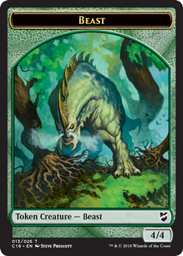 Loyal Guardian Commander 2018 - Magic the Gathering Green