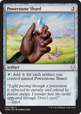 《パワーストーンの破片/Powerstone Shard》 [DOM]