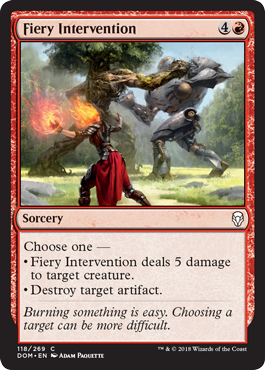 Fiery Intervention