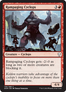 Rampaging Cyclops