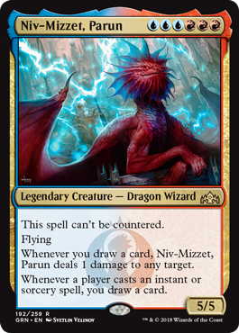 《パルン、ニヴ＝ミゼット/Niv-Mizzet, Parun》 [GRN]